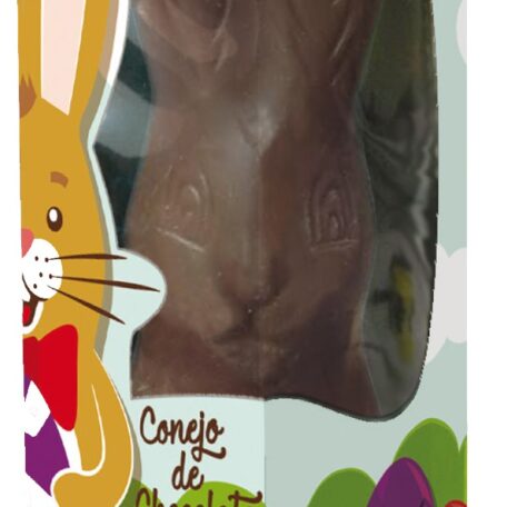 Conejo con lentejas de chocolate 96 grs.
