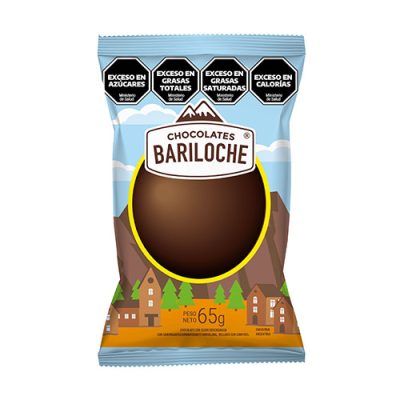 Huevo chocolate con leche Bariloche x 65 grs